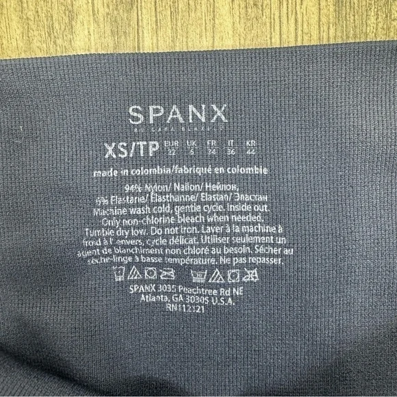 Spanx Look At Me Now Leggings Women’s XS | Port Navy | Sculpting High-Rise - Picture 5 of 12